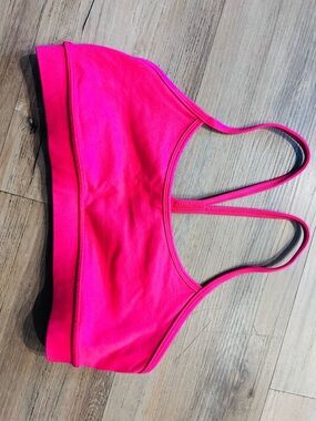 lululemon athletica Hot Pink Strappy Sports Bra
